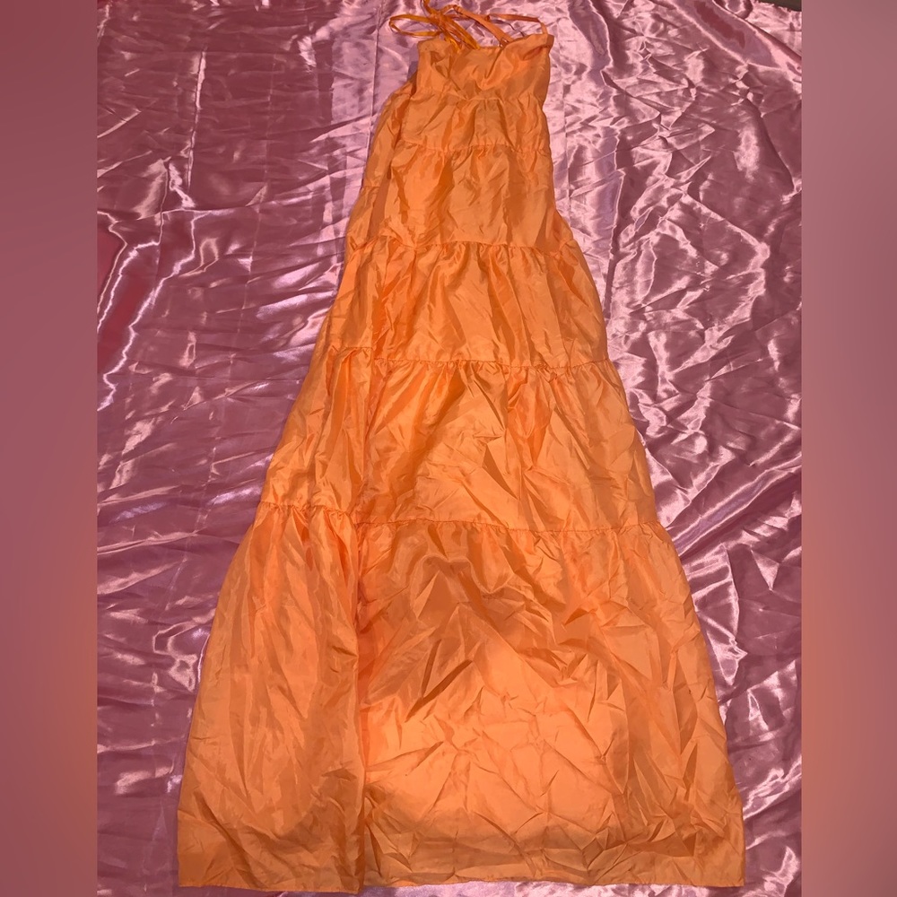 Orange Maxi Dress